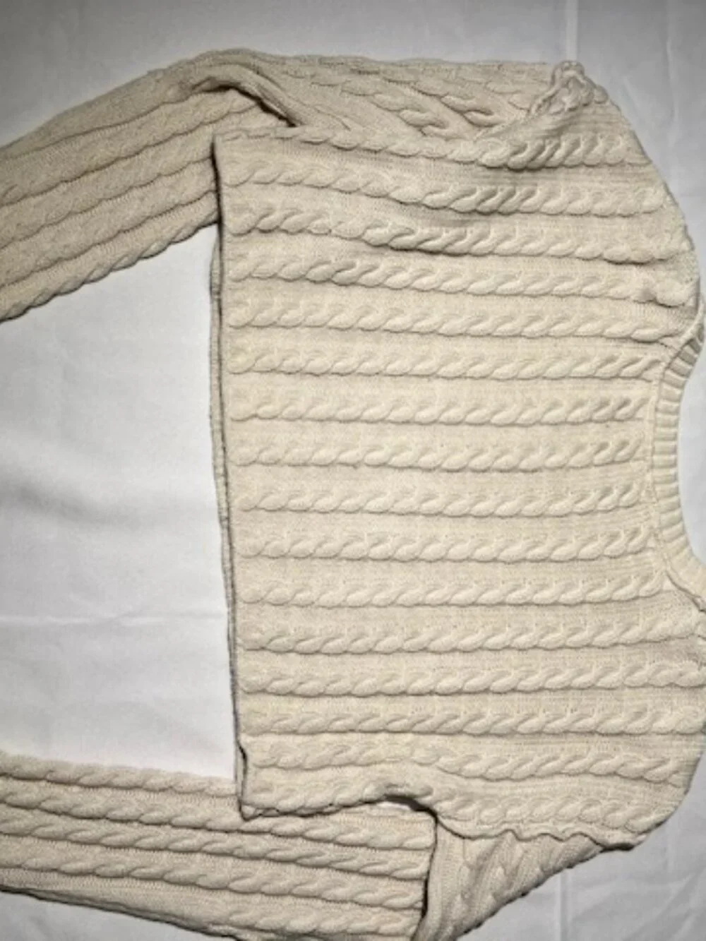 Tuesday Cable Crop Sweater - Free People